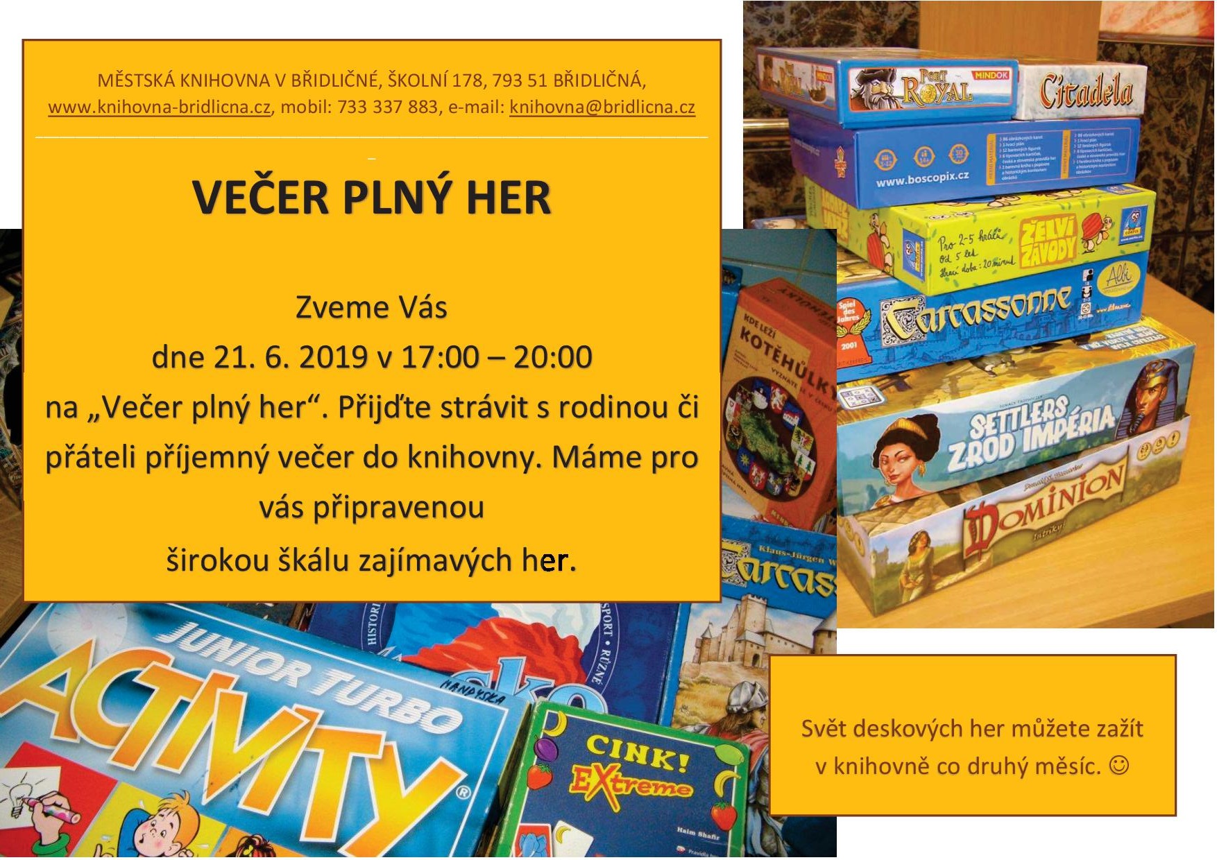 deskové hry červen