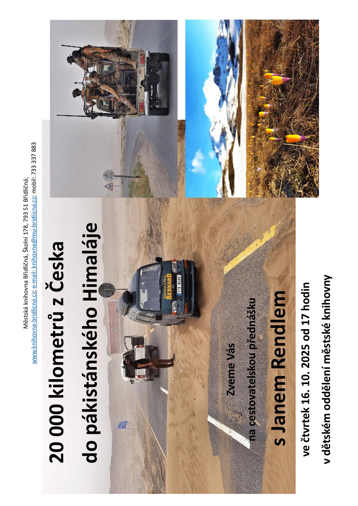 beseda s Janem Rendlem říjen 2025